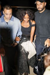 Naomi Campbell Returning to Costes Hotel in Paris 06-24-2024