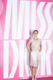 Natalie Portman Stuns in Sheer and Sequins at Miss Dior Event
