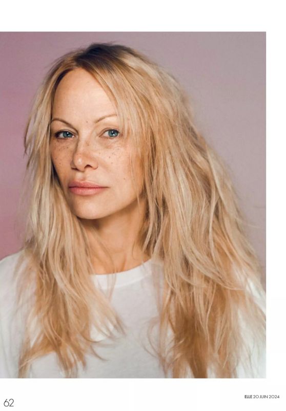 Pamela Anderson - ELLE France 06-20-2024 Issue