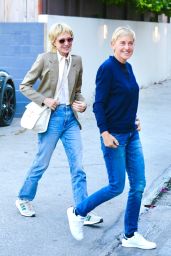 Portia de Rossi and Ellen DeGeneres Arrives at Comedy Show "An Evening with Ellen DeGeneres" in Los Angeles 06-12-2024
