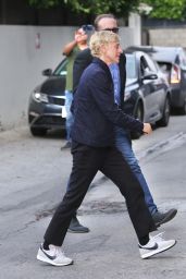 Portia de Rossi  and Ellen DeGeneres Arriving at Ellen’s Comedy Show in Los Angeles 06-05-2024