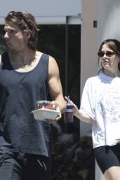 Riley Keough and Her Husband Ben Smith at Erewhon Market in Los Angeles 06-24-2024