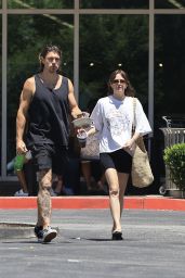 Riley Keough and Her Husband Ben Smith at Erewhon Market in Los Angeles 06-24-2024