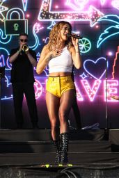 Rita Ora Performing at the Mighty Hoopla in London 06-02-2024