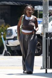 Sasha Obama Leaving a Nail Salon in West Hollywood 06-13-2024