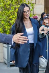 Scout Willis and Demi Moore Out in Paris 06-21-2024