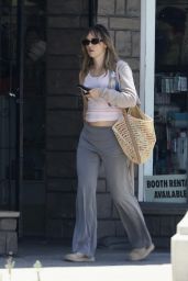 Suki Waterhouse in Casual Outfit in Los Angeles 06-28-2024