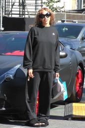 Tinashe Shows Off Her Convertible Ferrari in Hollywood 06-12-2024