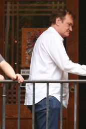 Uma Thurman and Quentin Tarantino Out in New York 06-14-2024