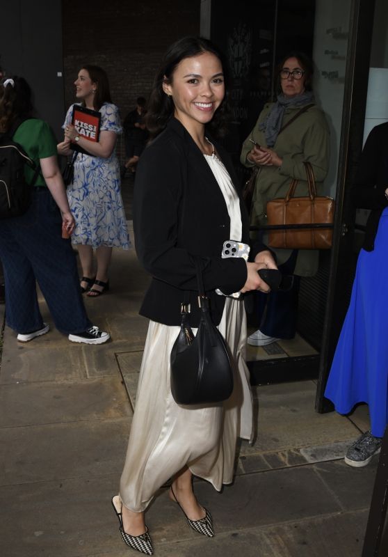 Vanessa Bauer Arrives at Kiss me Kate Press Night in London 06-18-2024