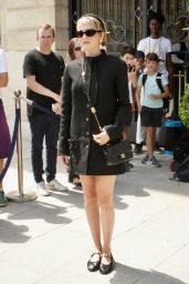 Zoey Deutch Posing for the Cameras Before Another Fashion Event in Paris 06-25-2024