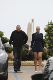 Amber Rose Leaving Nobu Malibu 07-01-2024