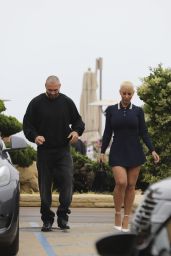 Amber Rose Leaving Nobu Malibu 07-01-2024