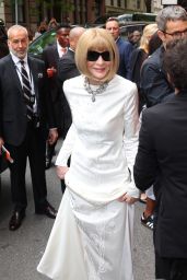 Anna Wintour – Celebrities Leaving The Mark Hotel for The 2024 Met Gala in New York