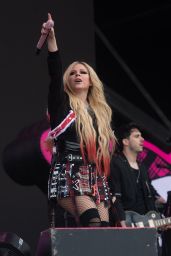 Avril Lavigne Performs at Glastonbury Festival 2024 Worthy Farm Pilton