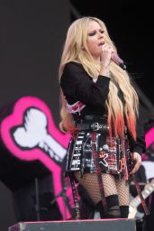 Avril Lavigne Performs at Glastonbury Festival 2024 Worthy Farm Pilton