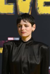 Emma Corrin - Deadpool & Wolverine Fan Event at Uber Arena in Berlin 07-07-2024