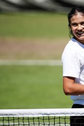 Emma Raducanu - Practice Session at Wimbledon 2024 in London 07-07-2024