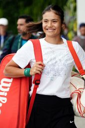 Emma Raducanu - Practice Session at Wimbledon 2024 in London 07-07-2024