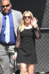Emma Roberts With Her Boyfriend at Jimmy Kimmel Live! in Hollywood 07-09-2024