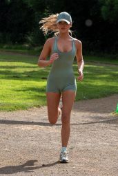 Georgia Harrison Was Spotted Engaging in an Intense Fitness Regimen at No.1 Bootcamp in Heacham