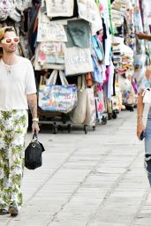Heidi Klum With Her Husband Tom Kaulitz in Venice 07-03-2024
