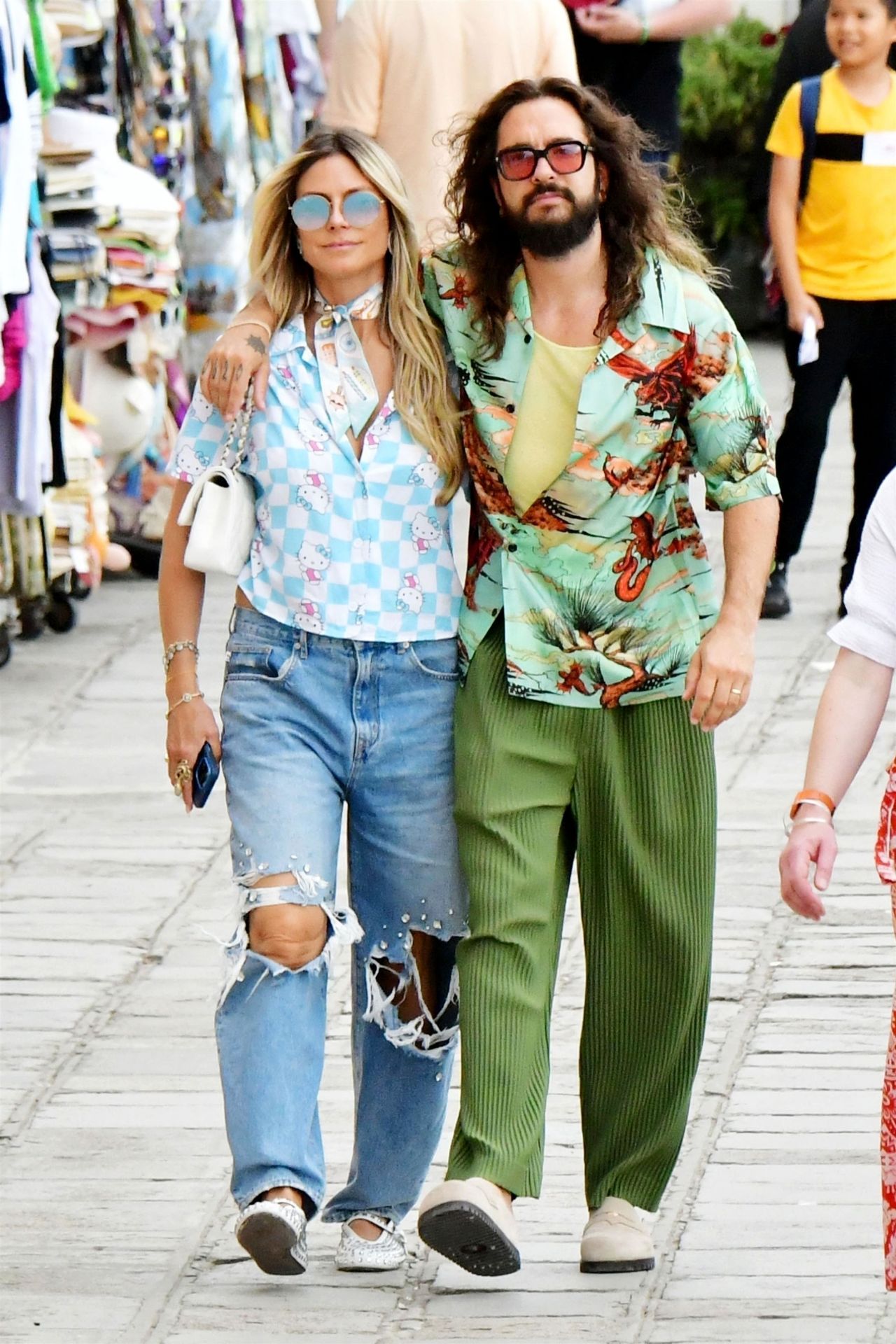 Heidi Klum With Her Husband Tom Kaulitz in Venice 07032024 • CelebMafia