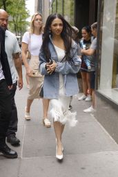Ishana Night Shyamalan Out in New York 07-24-2024