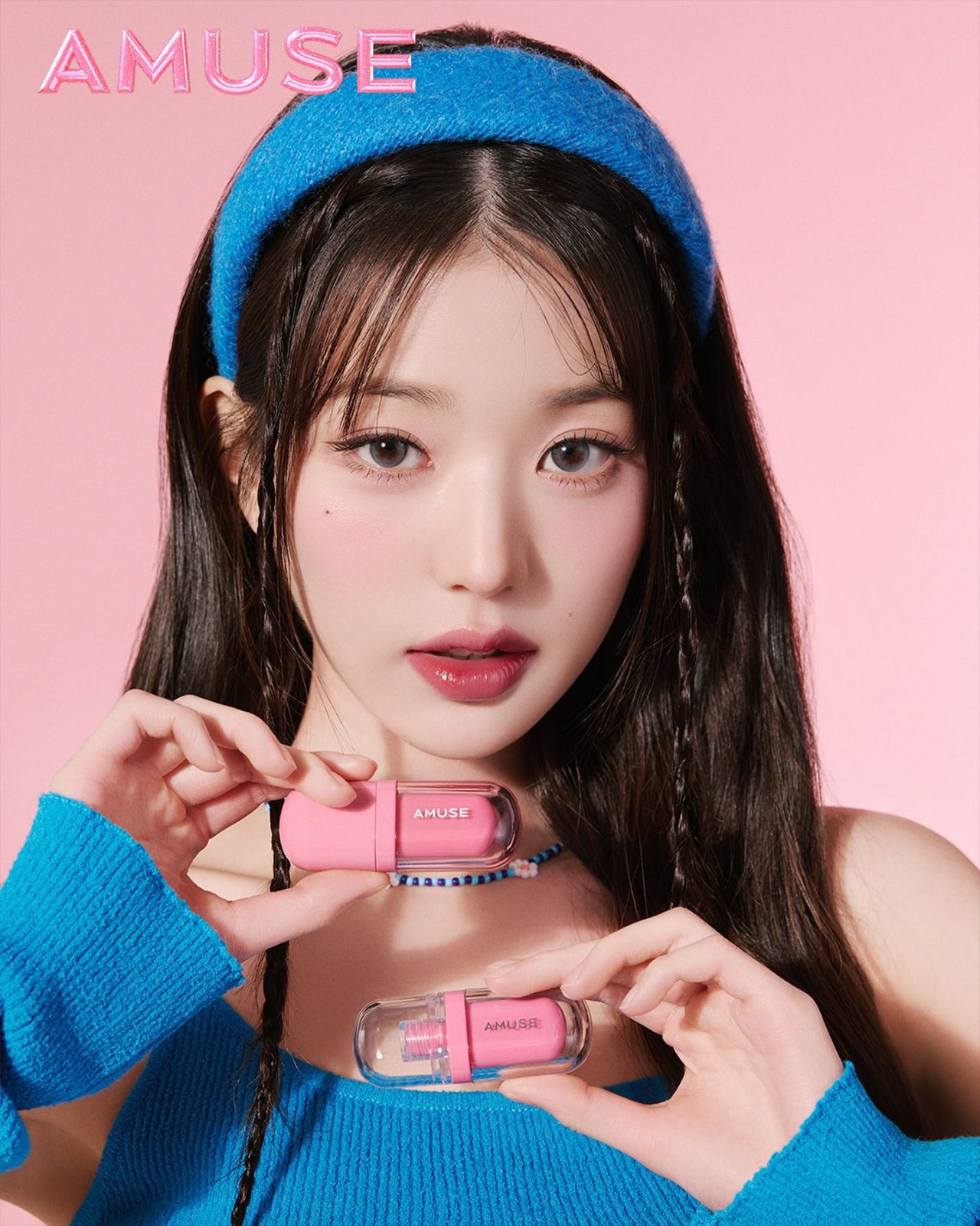 IVE's Wonyoung - Amuse Cosmetics Korea 2024 • CelebMafia