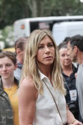 Jennifer Aniston - "The Morning Show" Set in New York 07-27-2024
