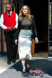 Joey King - Leaving the Bowery Hotel in New York 07-08-2024