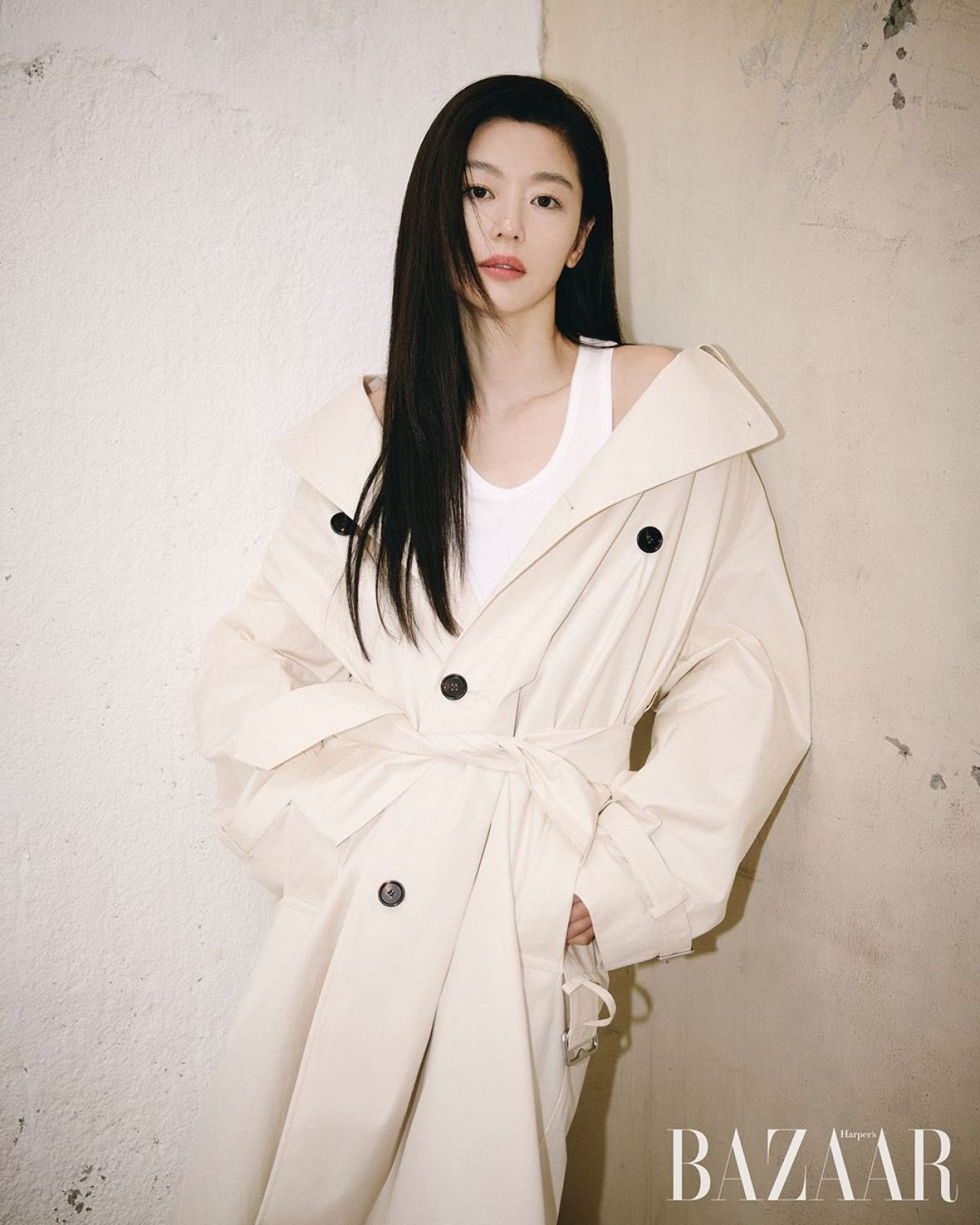 Jun Ji Hyun - Photoshoot for Harper’s Bazaar Magazine Korea April 2024 ...