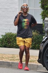 Kelly Rowland Leaves a Salon Pampering Session in Los Angeles 07-11-2024