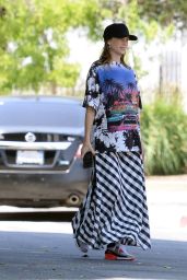 Lala Kent Leaving Her Podcast Office in Los Angeles 07-24-2024
