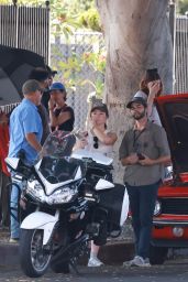 Lindsay Lohan and Jamie Lee Curtis - "Freaky Friday 2" Set in Los Angeles 07-30-2024