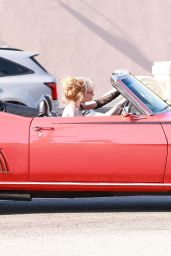 Lindsay Lohan and Jamie Lee Curtis - "Freaky Friday 2" Set in Los Angeles 07-30-2024
