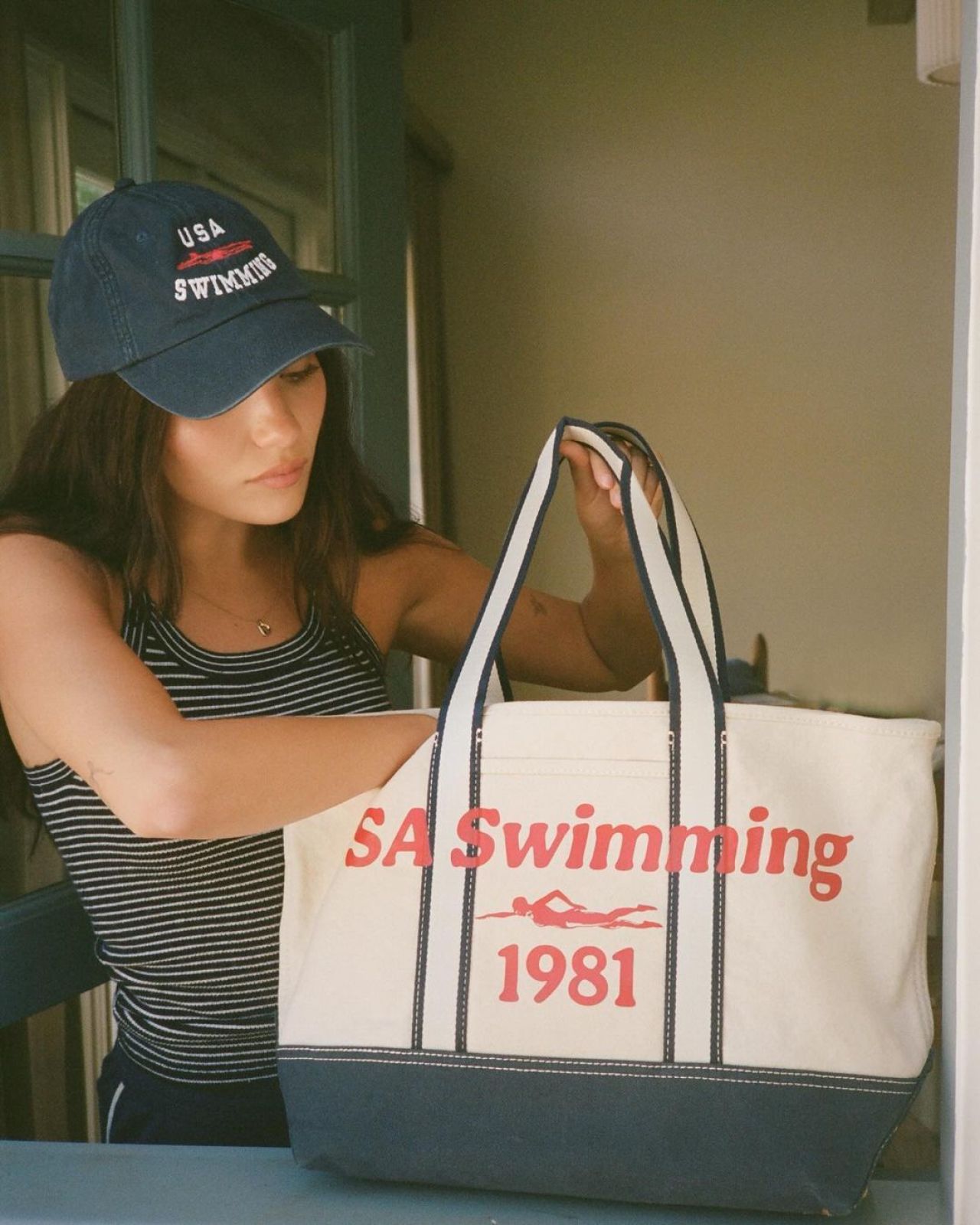 Maddie Ziegler - J Crew USA Swimming Collection Summer 2024 • CelebMafia