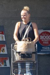 Malin Akerman at Gelson