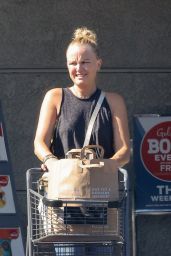 Malin Akerman at Gelson