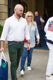 Rebel Wilson Departing Her Hotel in Paris 07-26-2024