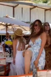 Sofia Vergara in Floral Dress 07-28-2024