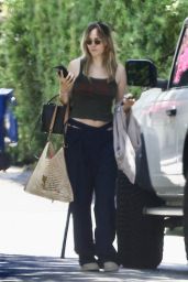 Suki Waterhouse Out in Los Angeles 07-01-2024