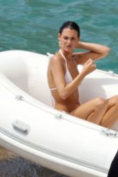Vittoria Ceretti Filming For a New Dolce and Gabbana Commercial in Capri 07-08-2024