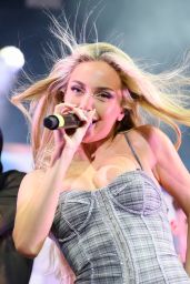Ana Mena Performs at the Jardins de Terramar CaixaBank Presenting Bellodrama Tour in Spain 08-06-2024