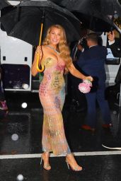 Blake Lively Channels Britney Spears in Iconic Versace Dress at "It Ends With Us" Premiere