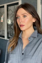 Elizabeth Olsen - His Three Daughters Press Portraits August 2024