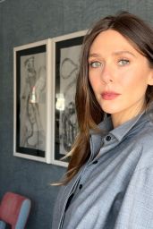 Elizabeth Olsen - His Three Daughters Press Portraits August 2024
