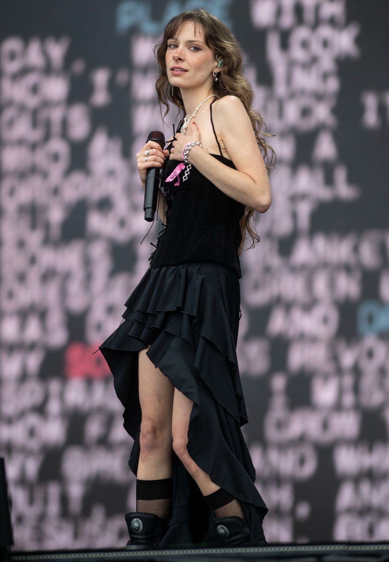 Holly Humberstone - Performing at Boardmasters Festival 08-10-2024 ...