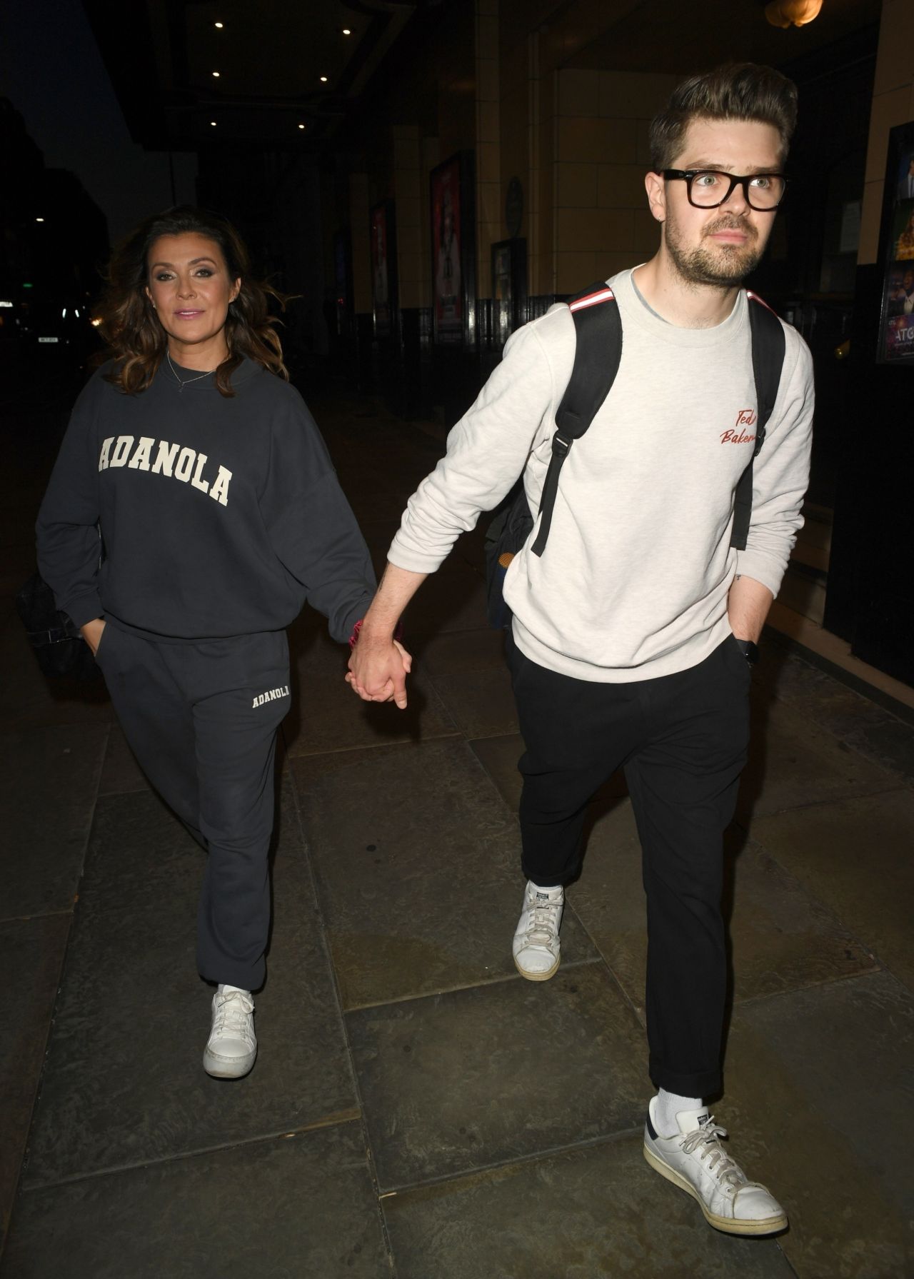 Kym Marsh and Her Boyfriend Samuel Thomas at The Palace Theatre in ...