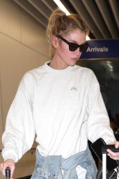 Stella Maxwell Arriving at LAX Airport 08-26-2024